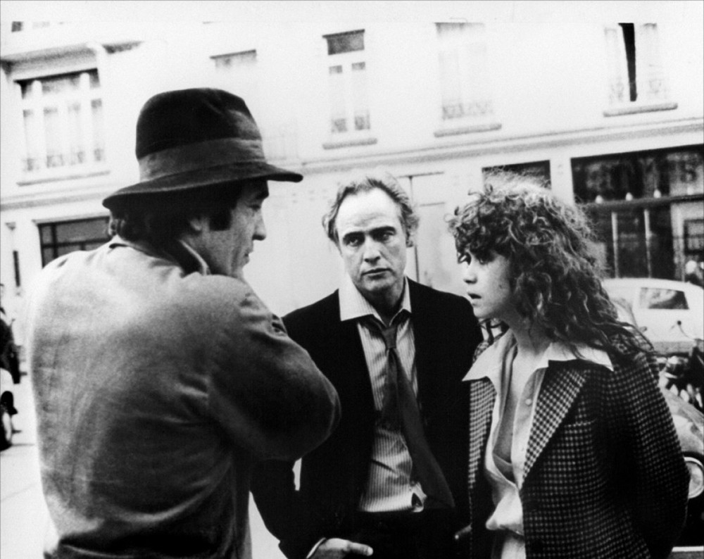 Bernardo Bertolucci, Marlon Brando e Maria Schneider