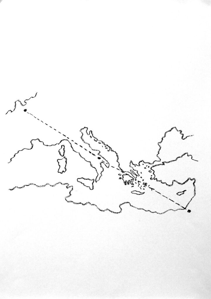 La natura di Federico - Verso Roma. Autore architetto Domenico Tangaro