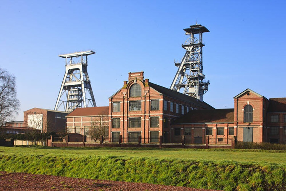 carbone -La miniera di Lens, oggi, nel Nord Pas de Calais
