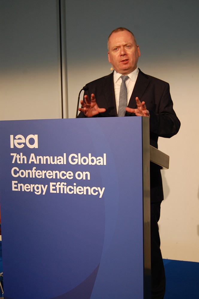 Efficienza energetica - Brian Motherway - presidente IEA