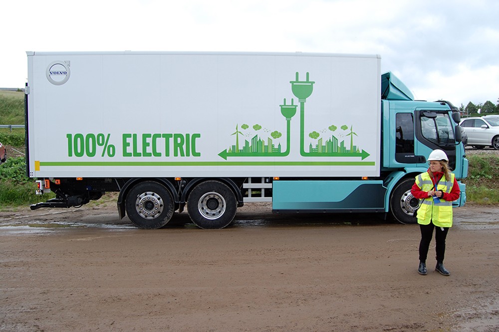 Sonderborg - camion elettrico volvo