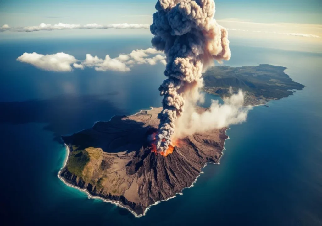 Il Vulcano Di Kikai Akahoy La Pi Colossale Eruzione