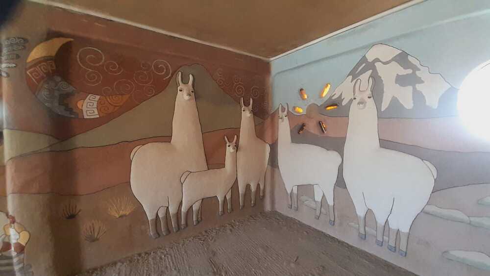 America Latina, architettura sostenibile - Progetto CASA RESTAURANTE A TODA LLAMA Architetta Yapu Tierra - Pacha Yapucha Yampara Blanco