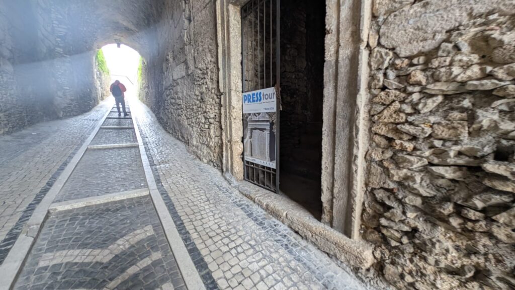 Ferentino, ingresso Press Tour