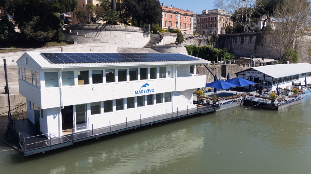 Marevivo Floating Hub: a Roma un centro per proteggere fiume e mare