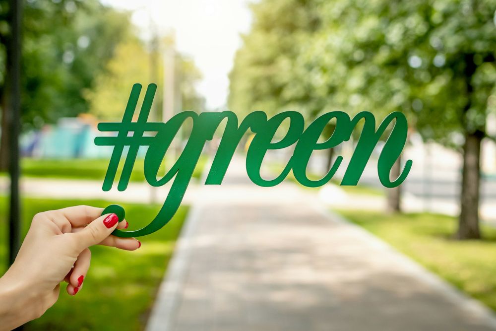 green