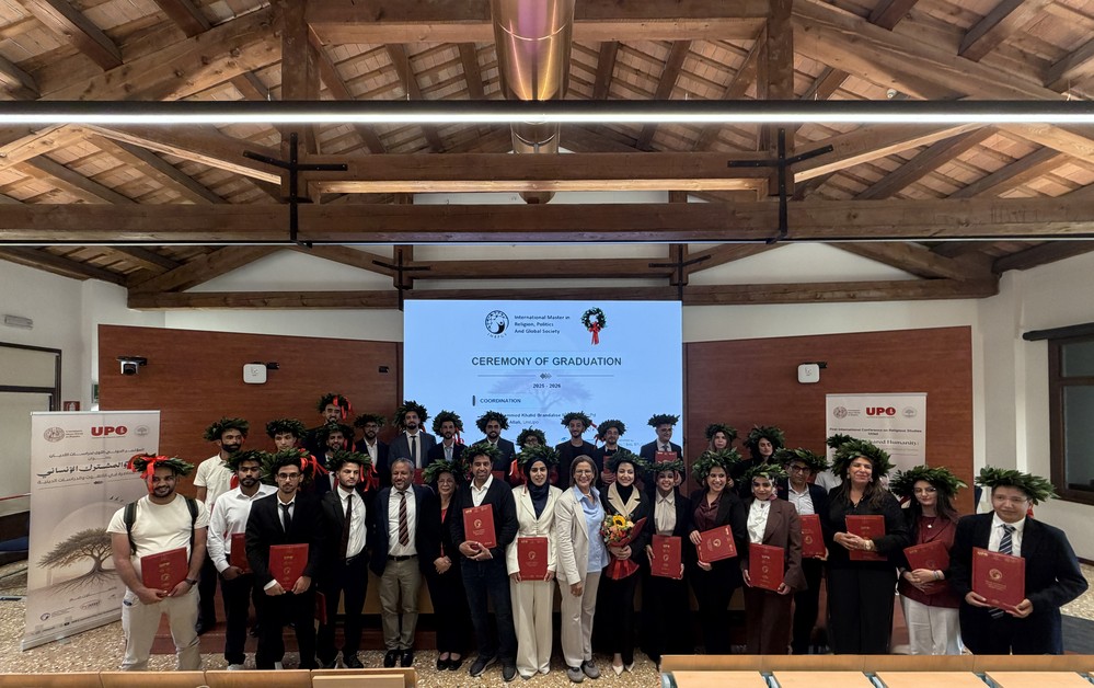 Conferenza Internazionale Mohamed Bin Zayed University for Humanities - cerimonia studenti